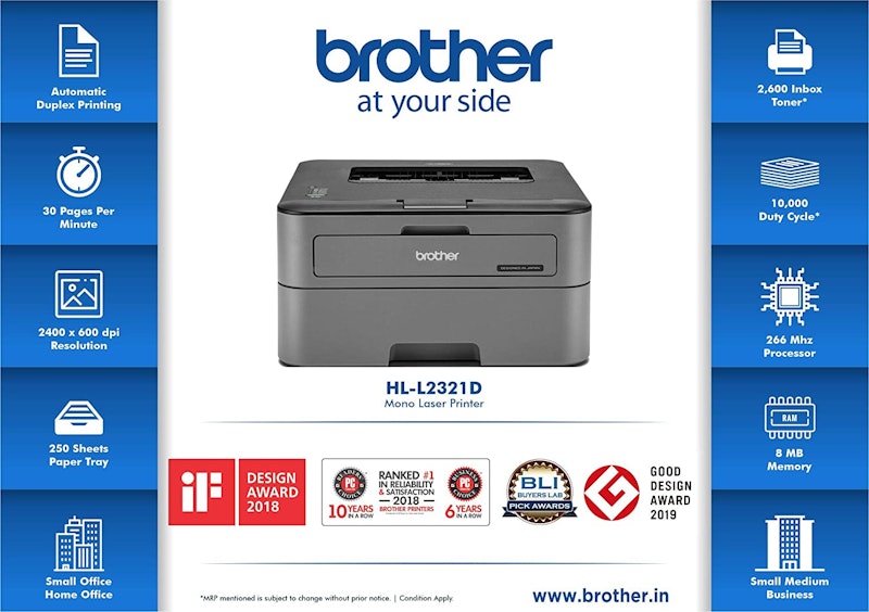 HL-L2321D Single-Function 2