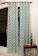TJORI Aqua Teal Handblock Cotton Curtains 1
