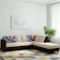 CasaStyle Casper 6 Seater RHS L Shape Sofa Set 1