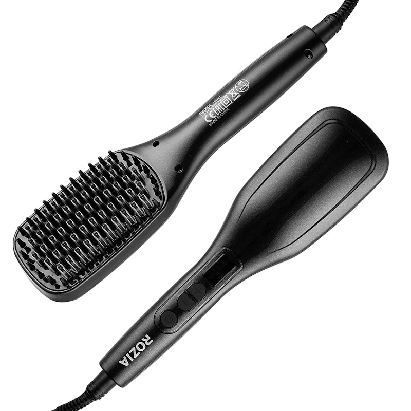 Hair Straightener with Temperature Control Brush 1