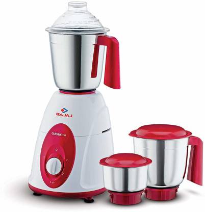 CLASSIC 750-Watt Mixer Grinder with 3 Jars  1