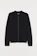 H&M Men Black Solid Zipped Cardigan 1