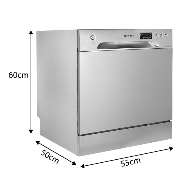 Ace Inox 8 Place Setting Dishwasher 4