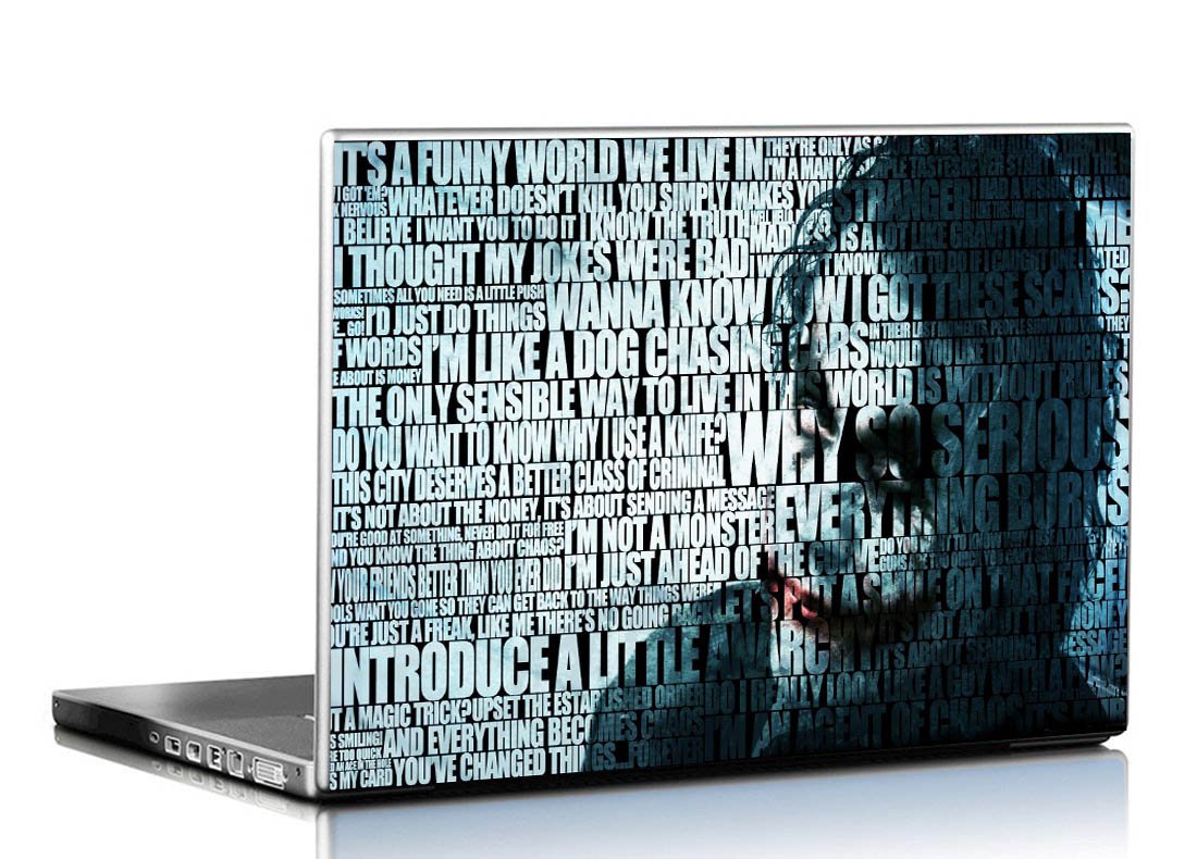 Dark Knight Joker Laptop Skin 1