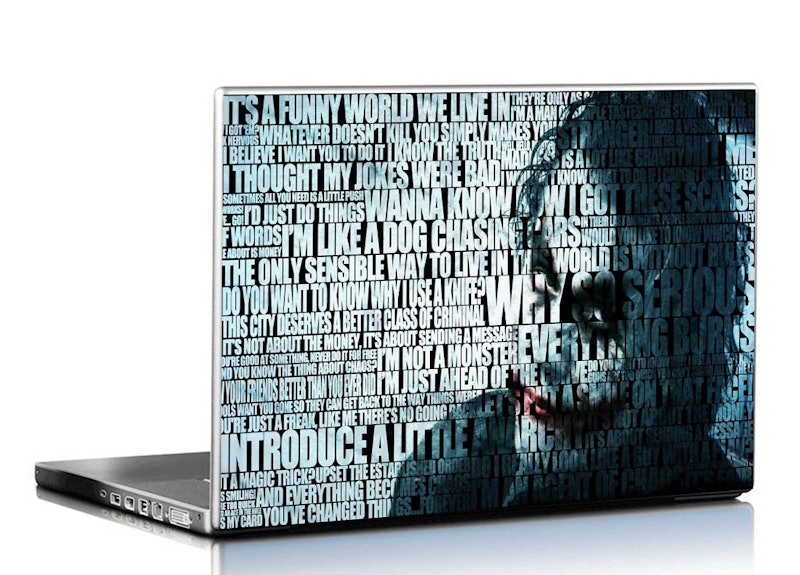 Dark Knight Joker Laptop Skin 1