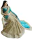 Esomic® Bhagalpuri Embroidered Free Size Georgette Saree 1