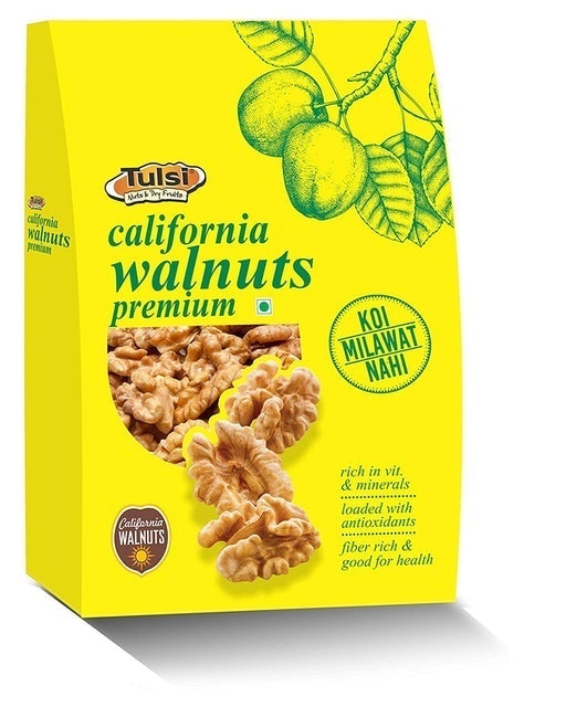 Raw California Walnuts Kernels Premium, 200g 1