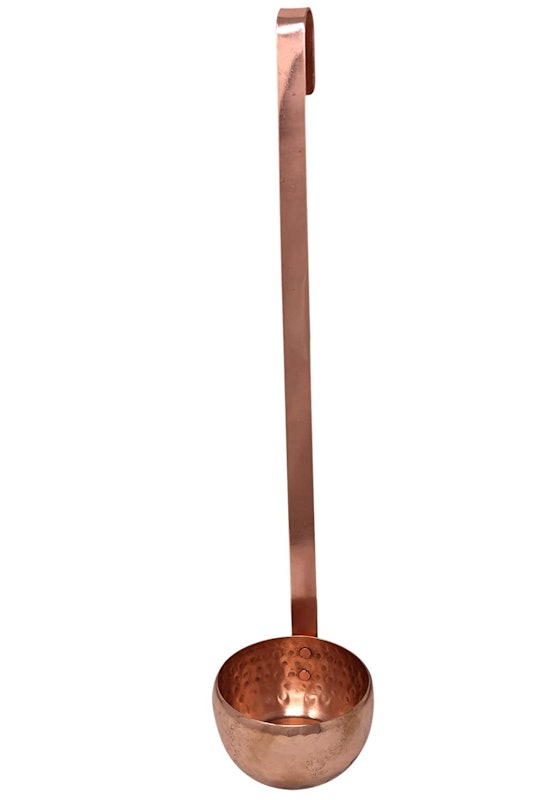 Copper Hammered Ladle 1