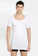 Jockey White Vest 1