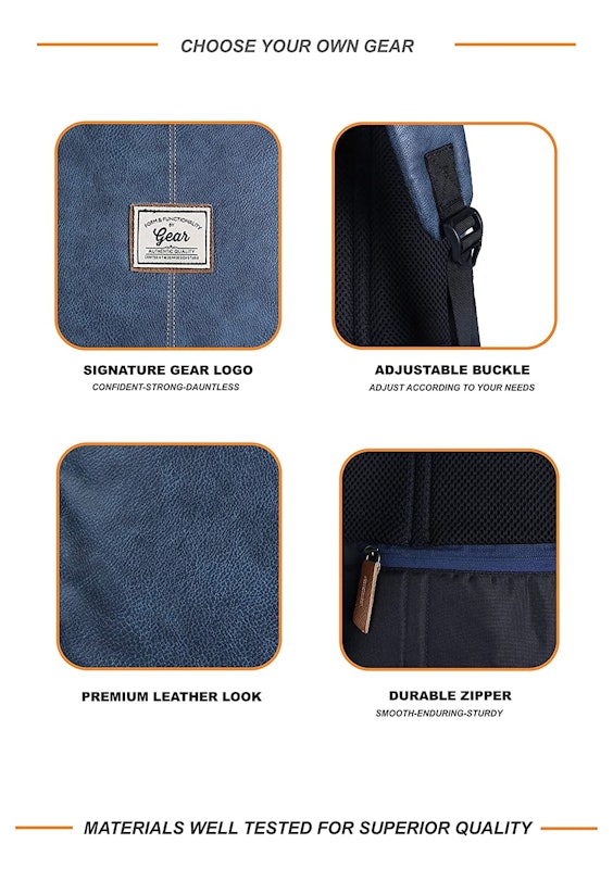 Classic Anti Theft Faux Leather 3