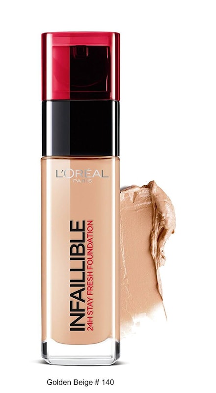 5. L’Oreal Paris Infallible Golden Beige 140 1