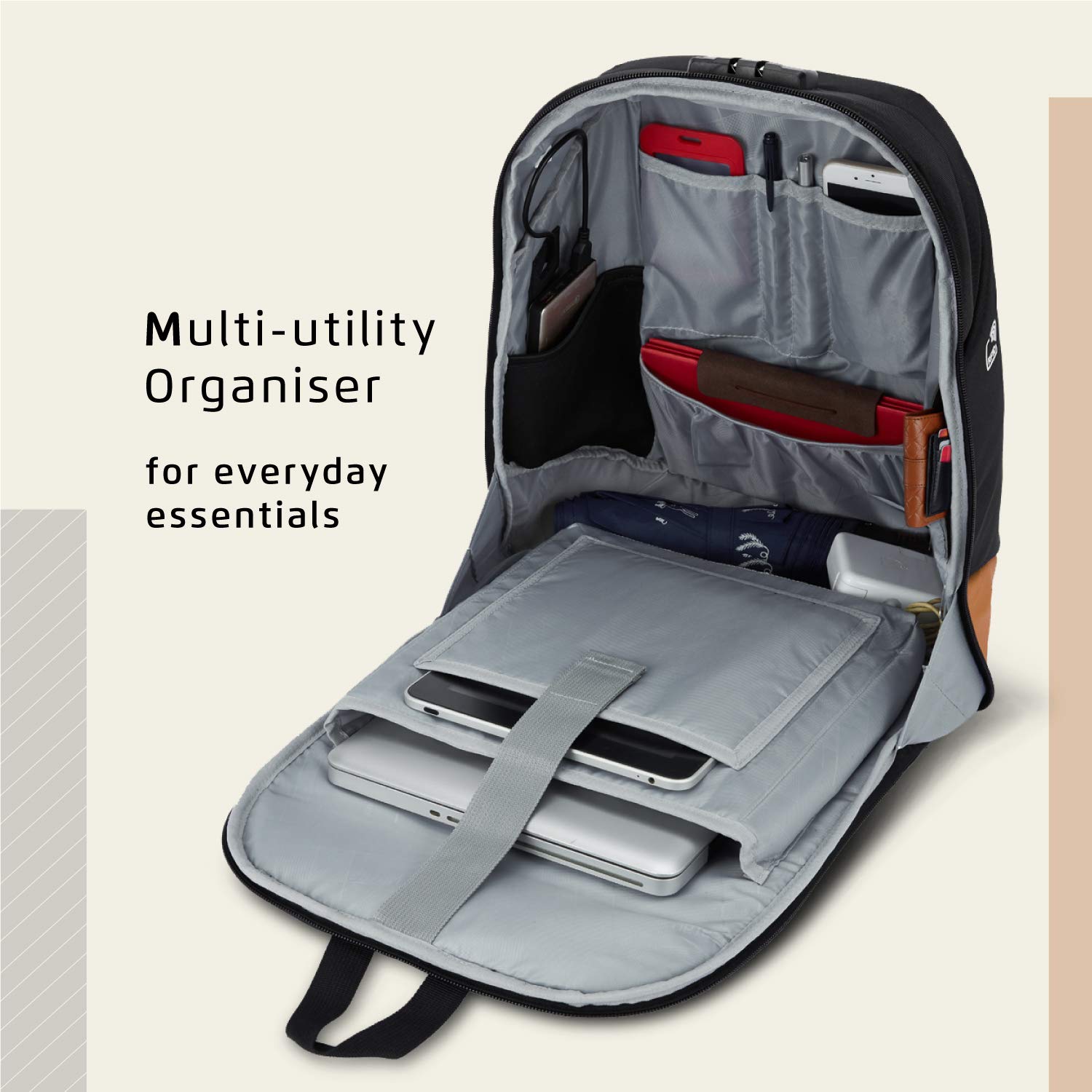 Black Formal/Office/Laptop Backpack 3