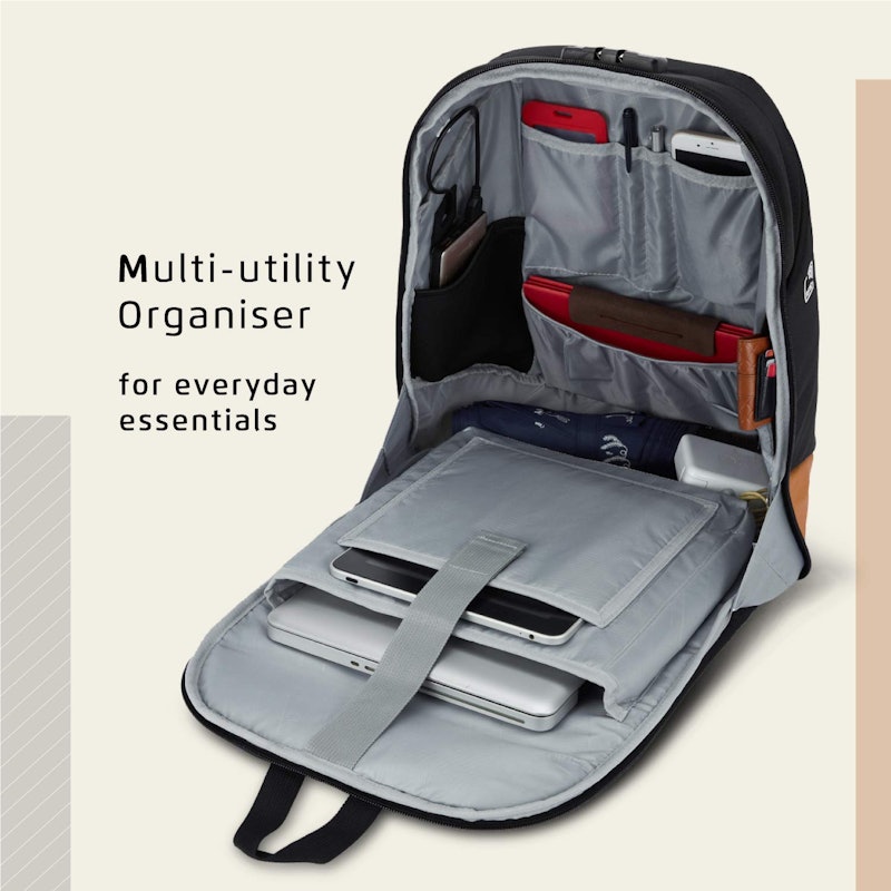 Black Formal/Office/Laptop Backpack 3
